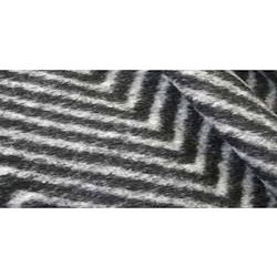 Brushed Herringbone Wool Fabric